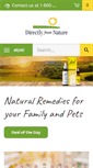 Mobile Screenshot of directlyfromnature.com